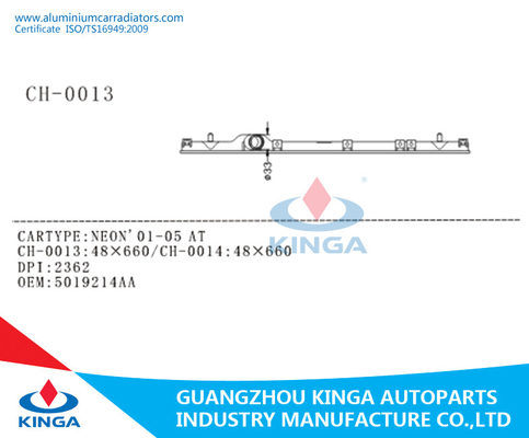 Carro armato di plastica del radiatore dell'automobile per il materiale dell'OEM 5019214AA NEON'01-05 PA66 fornitore