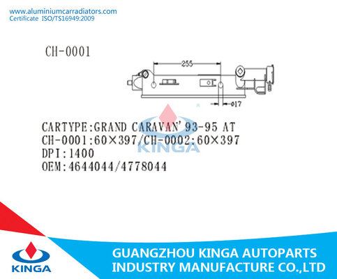 Grande caravan 93-95 di Toyota alla riparazione durevole del carro armato del radiatore del carro armato di plastica del radiatore fornitore