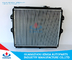 Radiatore di alluminio Hilux KZN165R radiatore automatico su ordinazione della TA LN167/5l di 1999 di Toyota/ fornitore