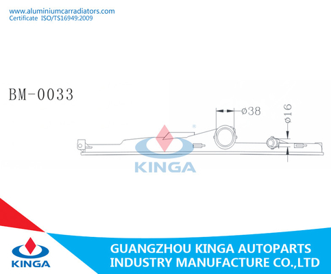 Destra di plastica 1711.3.415.693 del carro armato del radiatore di riparazione della TA di BMW X3 E83 2.5/3.0 Si'04- fornitore