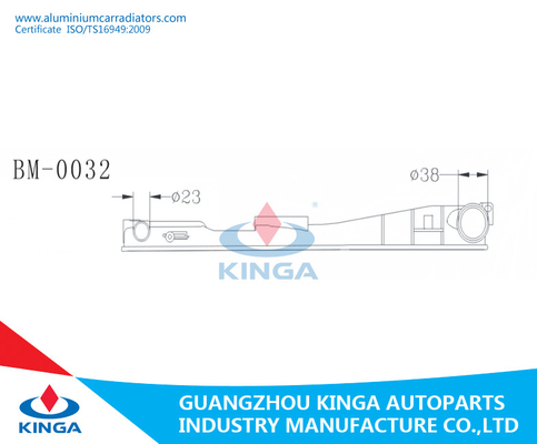 Il nero di plastica 1711.3.415.693 del carro armato del radiatore della TA di BMW X3 E83 2.5/3.0 Si'04- fornitore