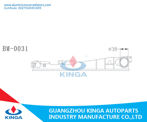 LA TA di BMW 316/318i di plastica sinistro '98-02 di riparazione del carro armato del radiatore di DPI 2635 fornitore