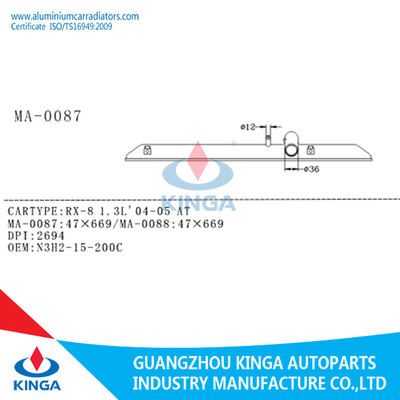 MAZDA RX-8 1.3L'04-05 ALL'OEM N3H2-15-200C della sostituzione del carro armato della cima del radiatore fornitore