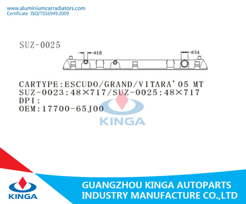 Del sistema di raffreddamento del radiatore del carro armato GRANDE/VITARA 05 della sostituzione TA dell'ESCUDO di plastica/ fornitore