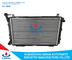 Metropolitana di alluminio di plastica dei radiatori dell'automobile del sistema di raffreddamento di Nissan Sunny - tipo del centro dell'aletta fornitore